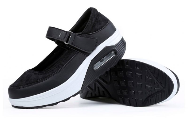 Evangely Damskie Buty Na Platformie - Szary