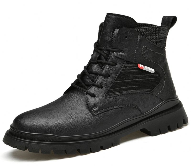 Evany Męskie Buty Modne - Czarne