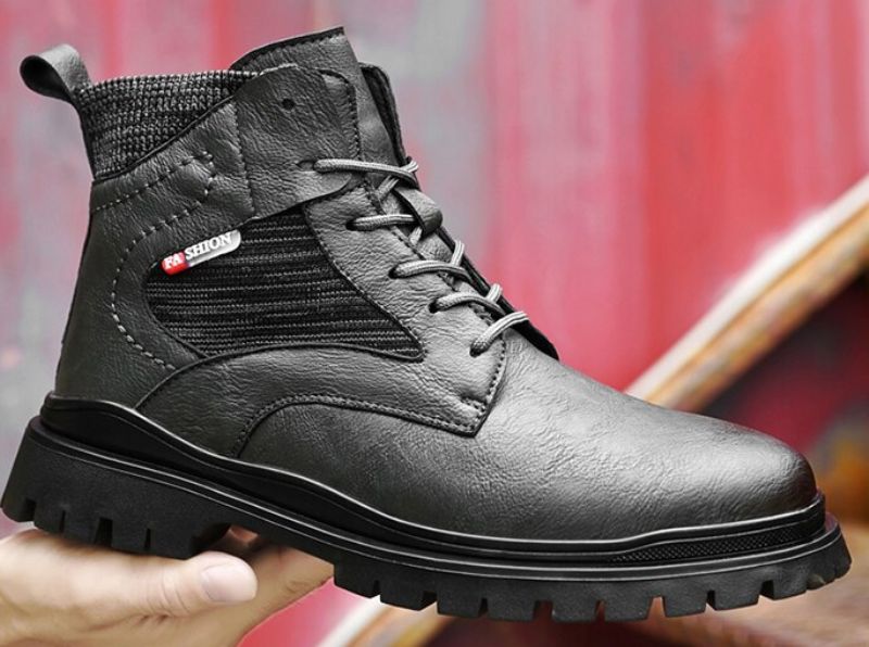 Evany Męskie Buty Modne - Czarne
