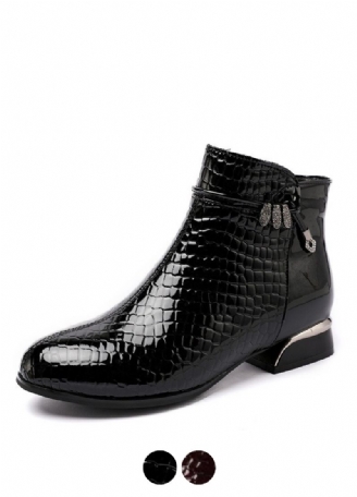 Fedra Damskie Buty Skórzane Modne