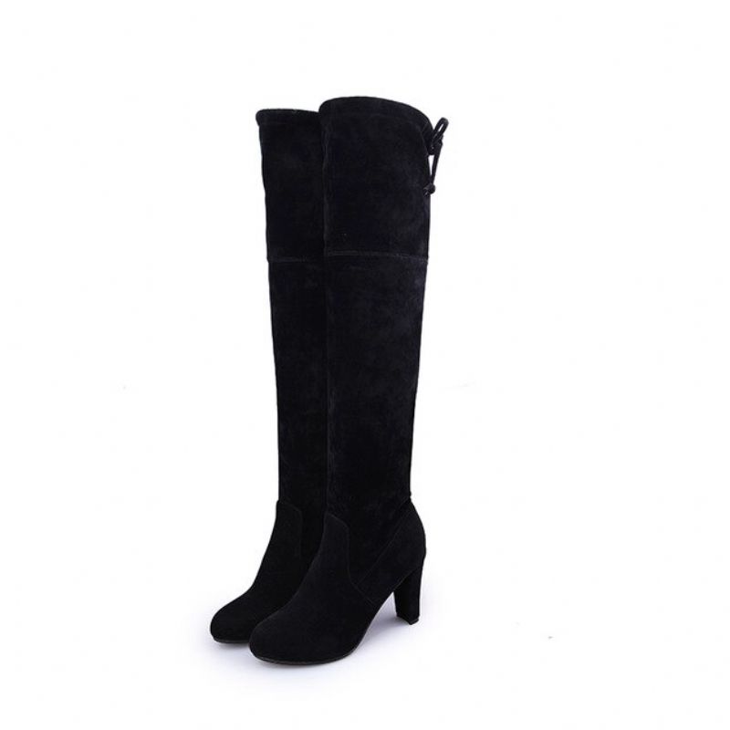 Filomena Boots Over The Knee - Czarny
