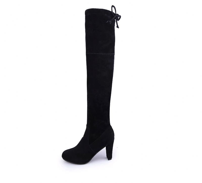 Filomena Boots Over The Knee - Czarny