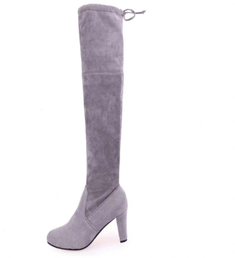Filomena Boots Over The Knee - Czarny