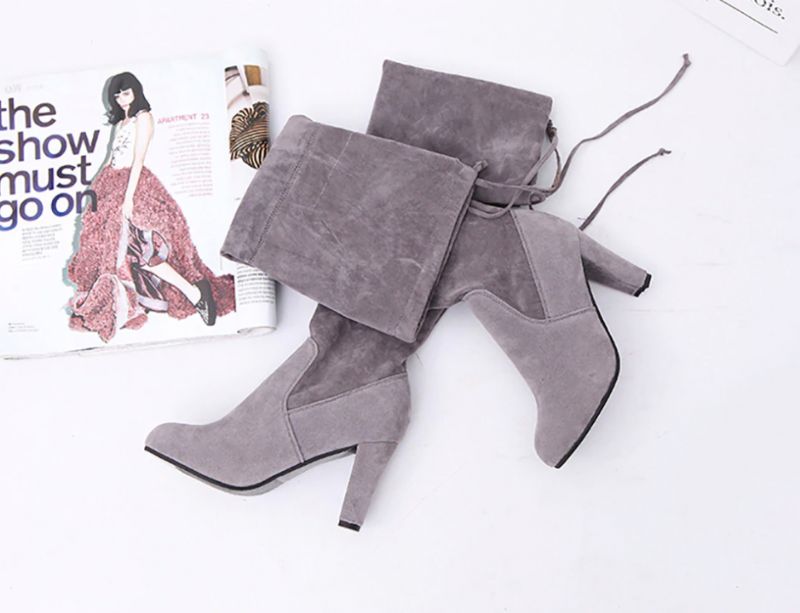 Filomena Boots Over The Knee - Czarny