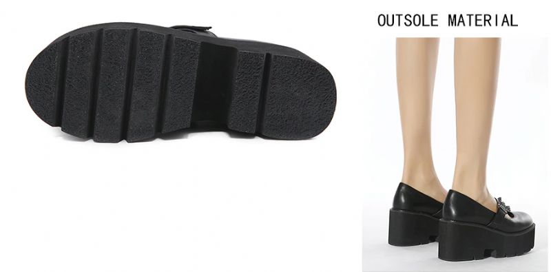 Fiona Damskie Buty Na Platformie - Czarny