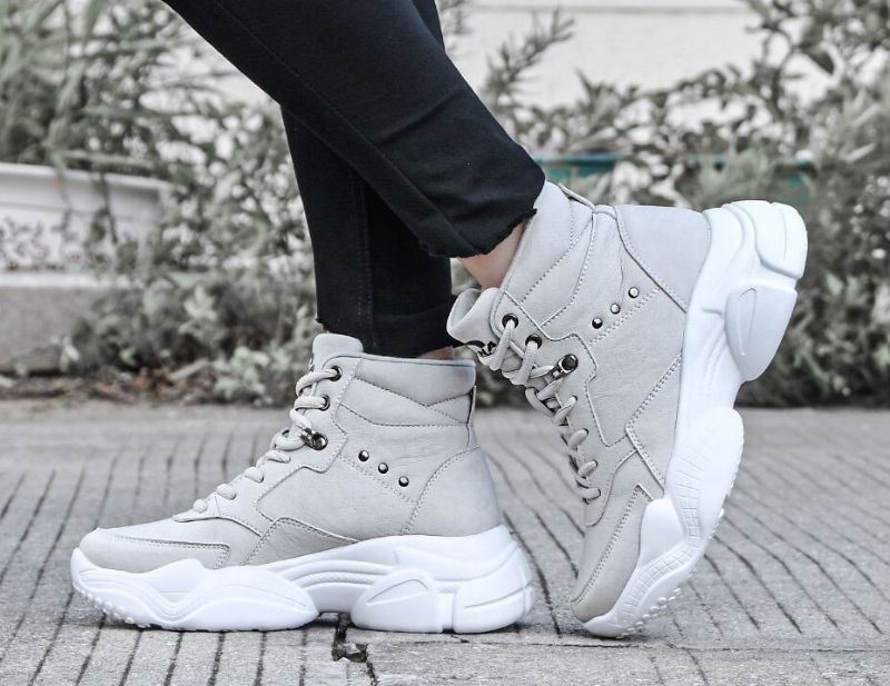 Flavia Damskie Wysokiej Jakości Buty Do Kostki - Khaki