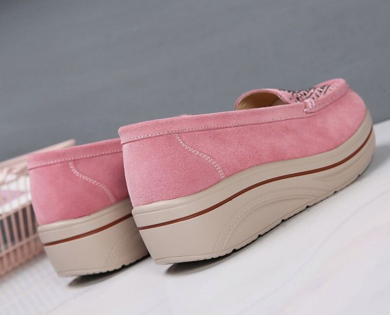 Fleur Damskie Buty Na Platformie - Niebieski