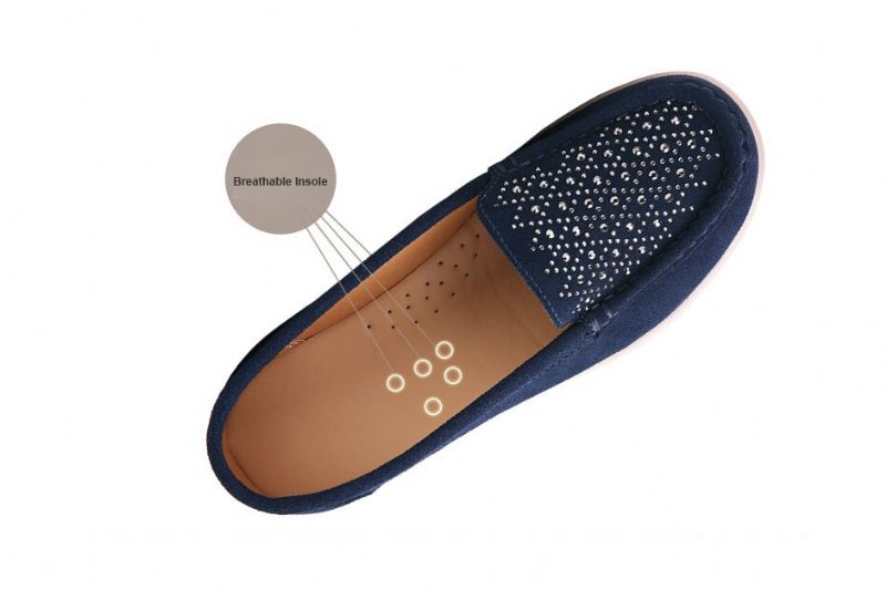 Fleur Damskie Buty Na Platformie - Niebieski