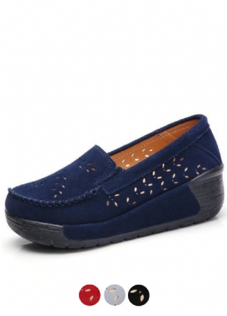 Flor Damskie Miękkie Buty Na Platformie