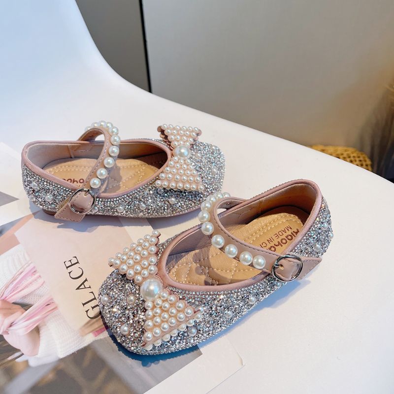 Florence Dziewczęce Płaskie Buty - Beżowy