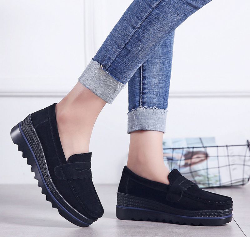 Fly V1 Damskie Buty Na Platformie - Czarny