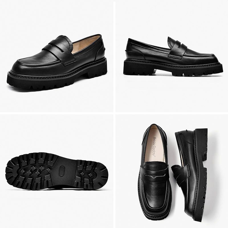 Fonsi Damskie Buty Typu Platform - Czarny