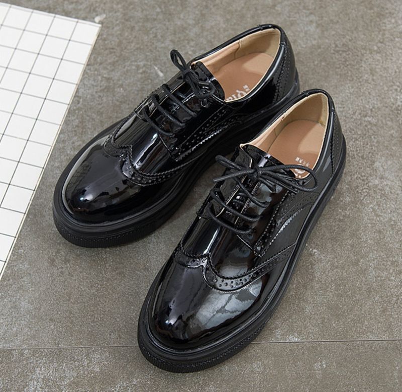 Franco Damskie Buty Na Platformie - Czerwony
