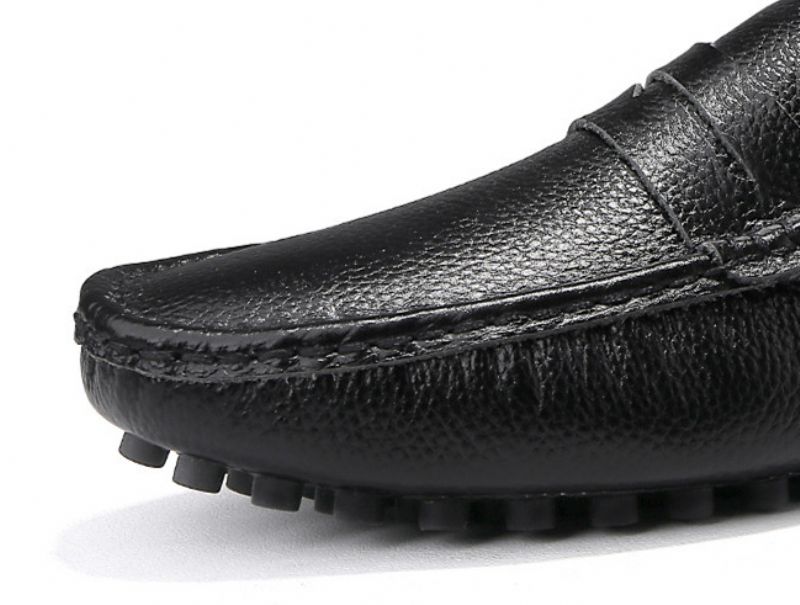 Freidy Mokasyny Męskie Buty Casualowe - Czarny