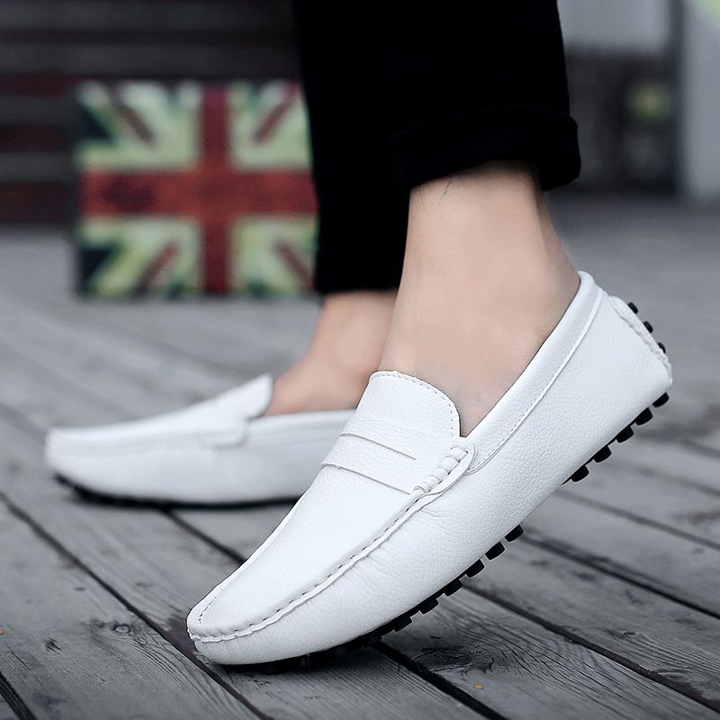 Freidy Mokasyny Męskie Buty Casualowe - Czarny