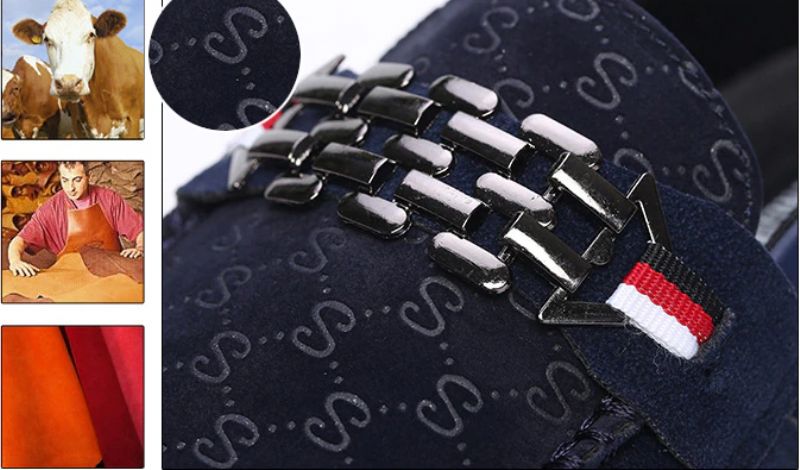 Galem Mokasyny Męskie Modne Buty - Czarny