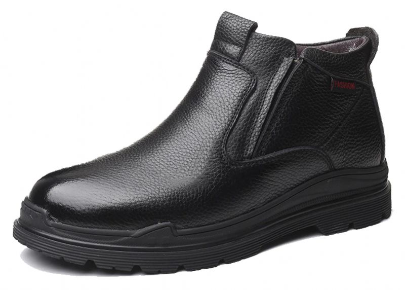 Gallette Męskie Buty Zimowe - Czarne