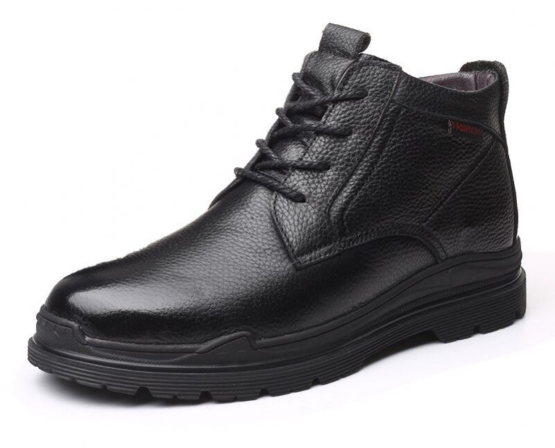 Gallette Męskie Buty Zimowe - Czarne