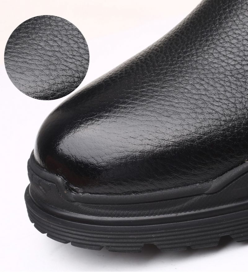Gallette Męskie Buty Zimowe - Czarne