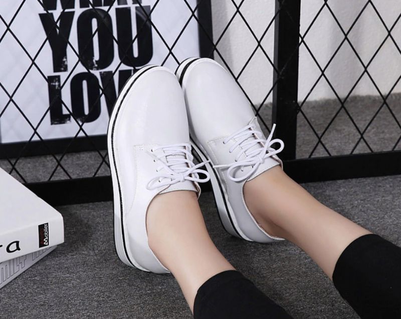 Galya Damskie Buty Typu Oxford - Brązowy