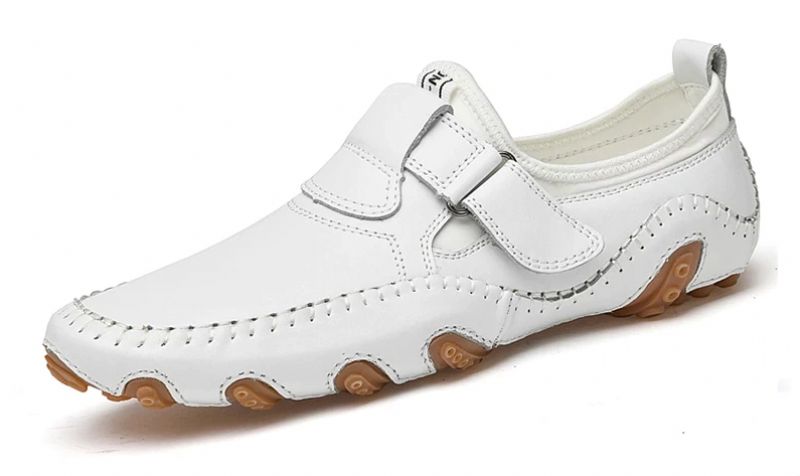 Gamacho Męskie Mokasyny Fashion - Biały