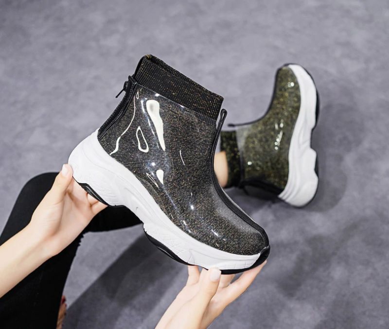 Gamboa Booties Ankle Wysokość - Czarny