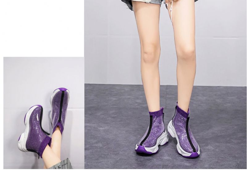 Gamboa Booties Ankle Wysokość - Czarny