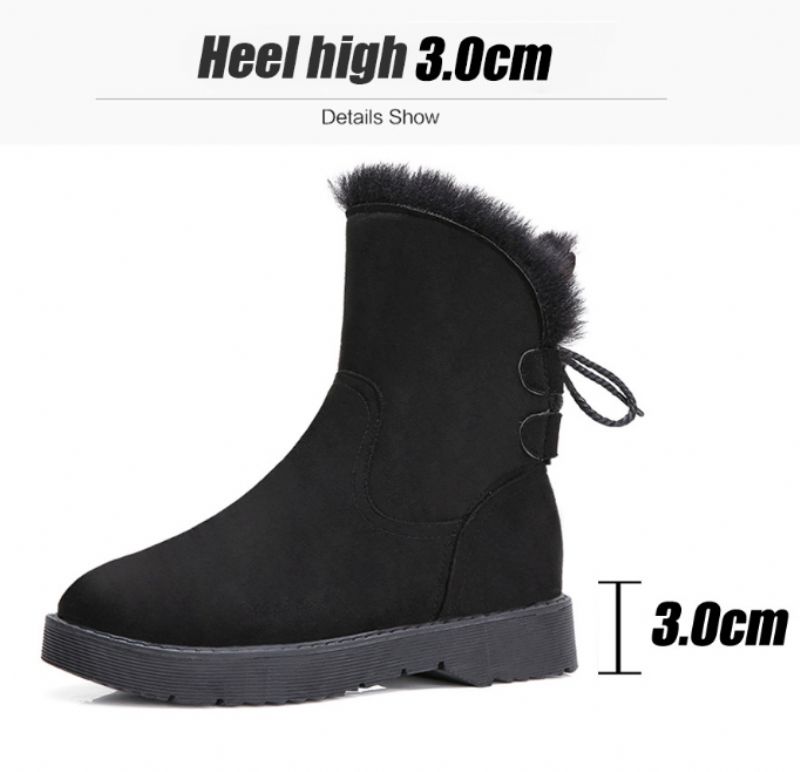 Gaudys Damskie Zimowe Buty - Czarny