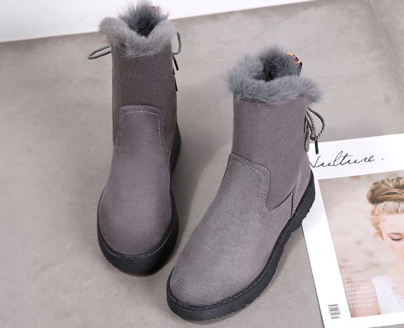 Gaudys Damskie Zimowe Buty - Czarny