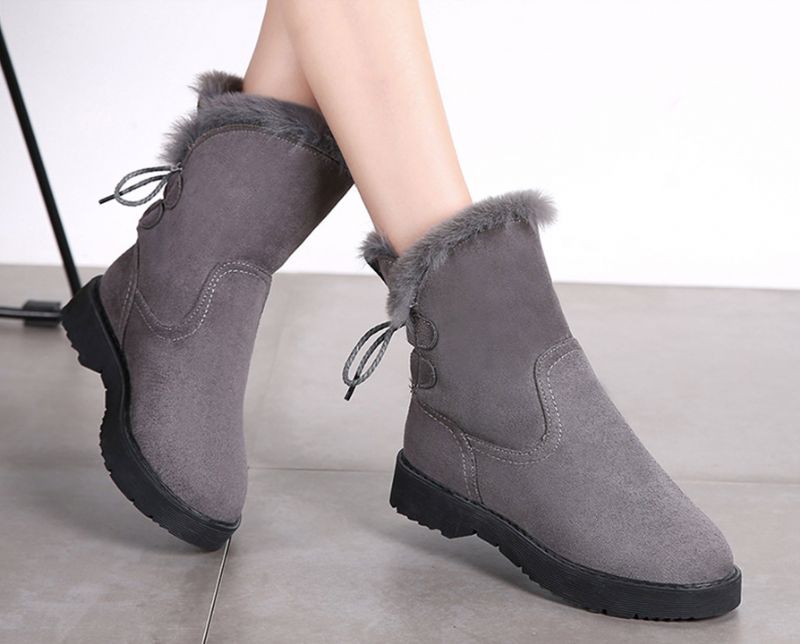 Gaudys Damskie Zimowe Buty - Czarny
