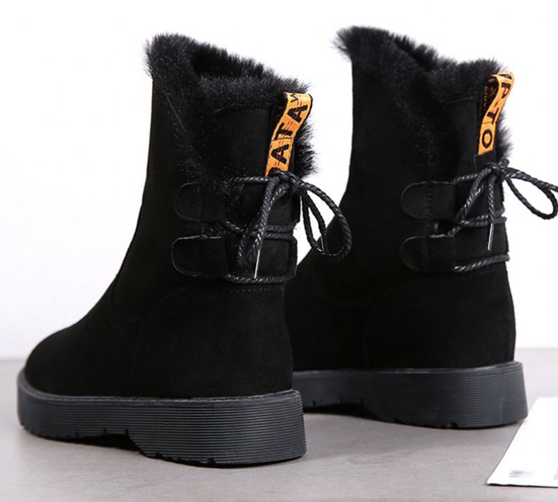 Gaudys Damskie Zimowe Buty - Czarny