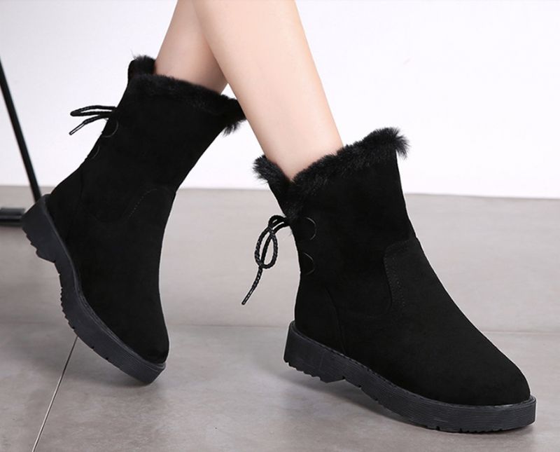 Gaudys Damskie Zimowe Buty - Czarny