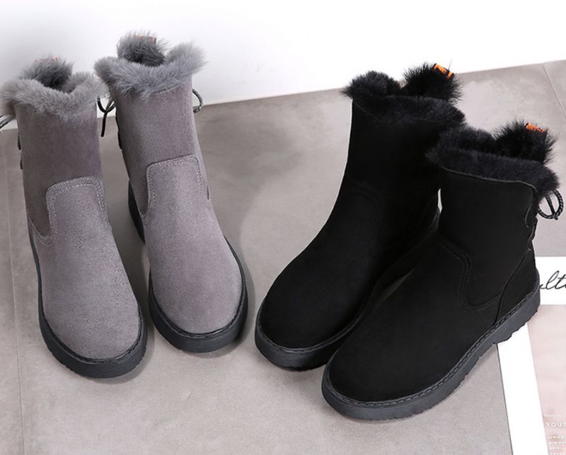 Gaudys Damskie Zimowe Buty - Czarny
