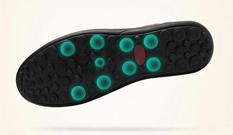 Gavin Męskie Trampki Typu Slip-on - Czarny