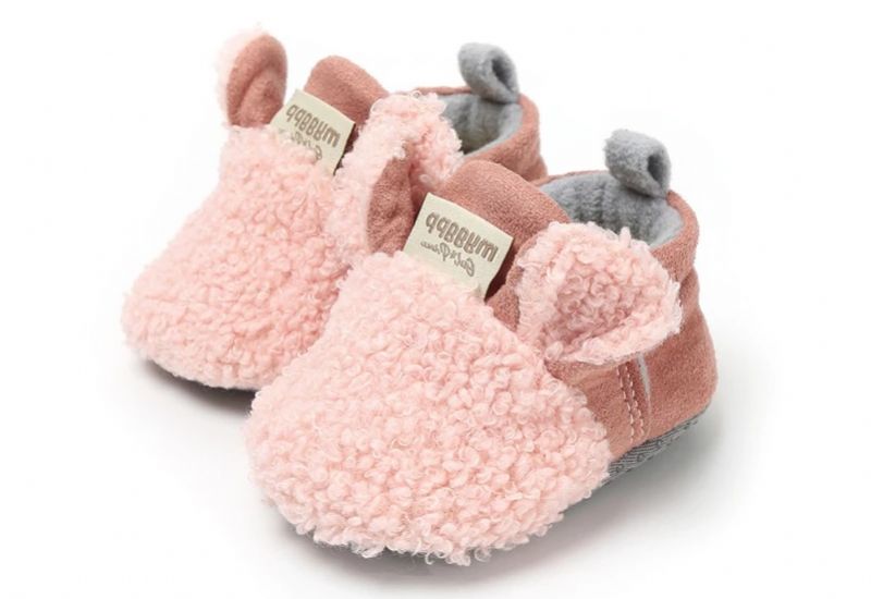 Ginny Dziecięce Buty Śnieżne - Różowe futro