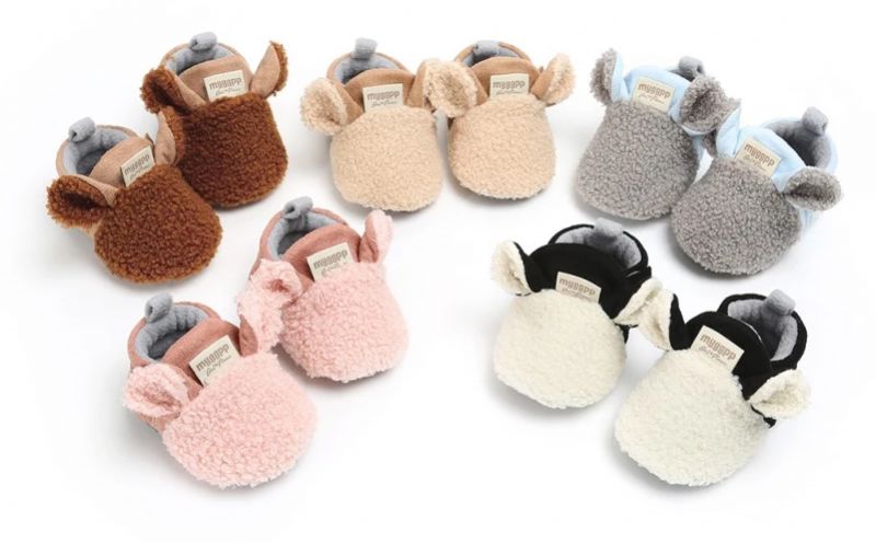 Ginny Dziecięce Buty Śnieżne - Różowe futro