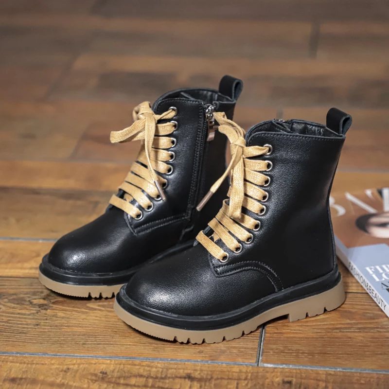 Glorya Dziewczęce Buty Chelsea - Czarny
