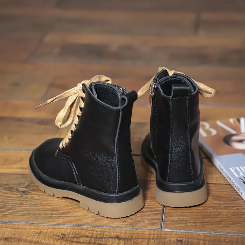 Glorya Dziewczęce Buty Chelsea - Czarny
