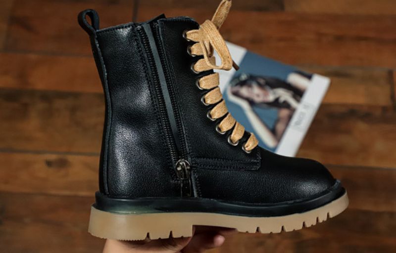 Glorya Dziewczęce Buty Chelsea - Czarny