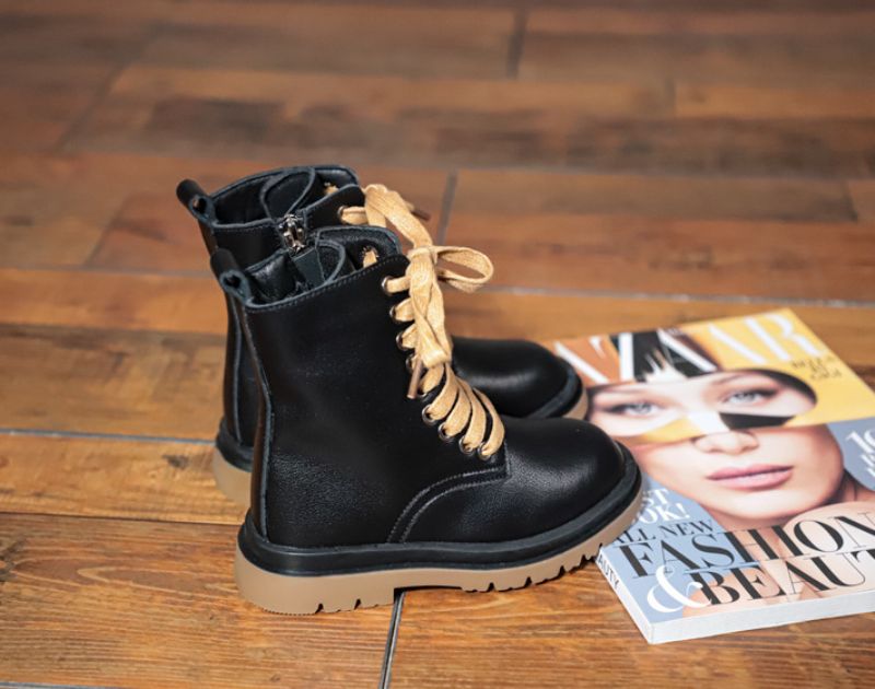 Glorya Dziewczęce Buty Chelsea - Czarny
