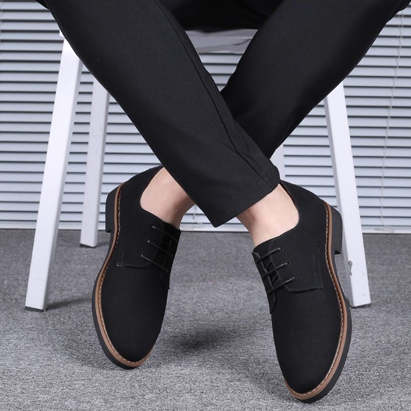 Gonzalo Męskie Mokasyny Eleganckie Buty - Niebieski
