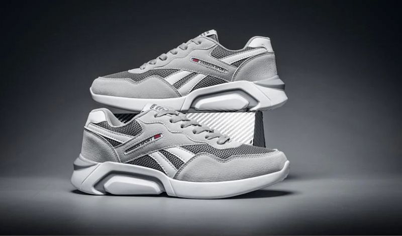Goretz Męskie Buty Do Biegania - Szary