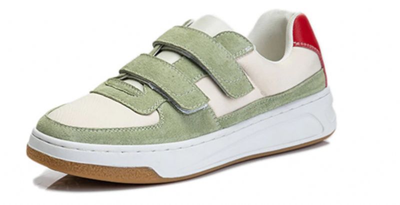 Greco Damskie Skórzane Buty Sportowe - Beżowy