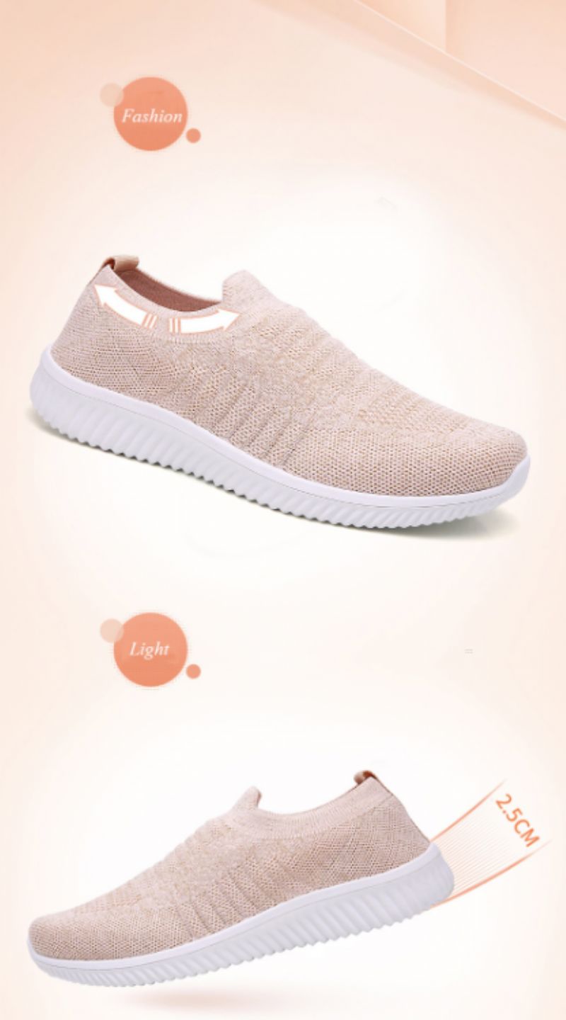 Gudula Damskie Buty Wsuwane - Czarny