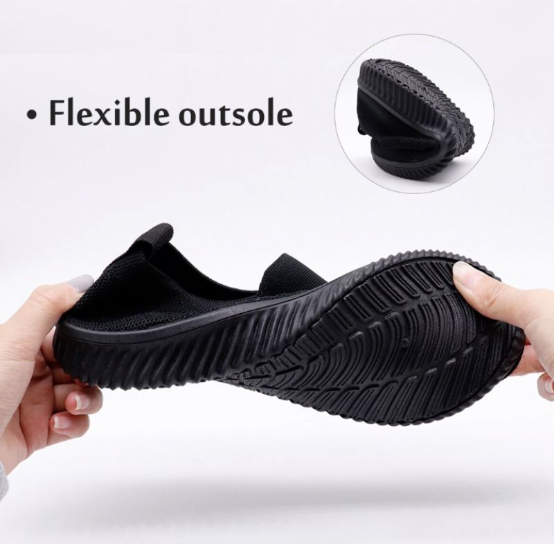 Gudula Damskie Buty Wsuwane - Czarny