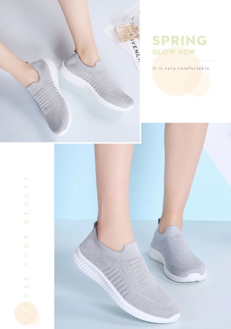Gudula Damskie Buty Wsuwane - Czarny
