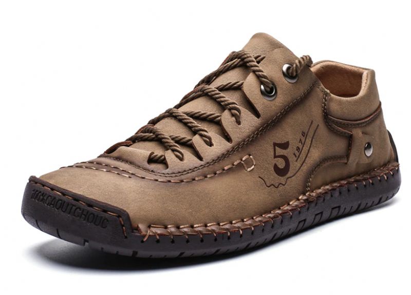 Guillen Męskie Mokasyny Codzienne - Khaki