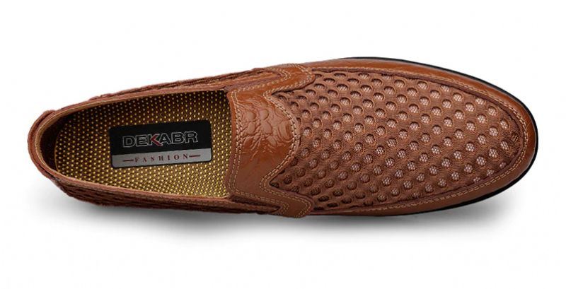 Gulu Męskie Mokasyny Casualowe Buty - Brązowy
