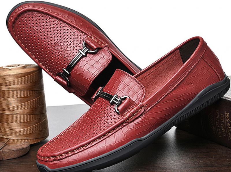 Gulu Męskie Mokasyny Casualowe Buty - Brązowy