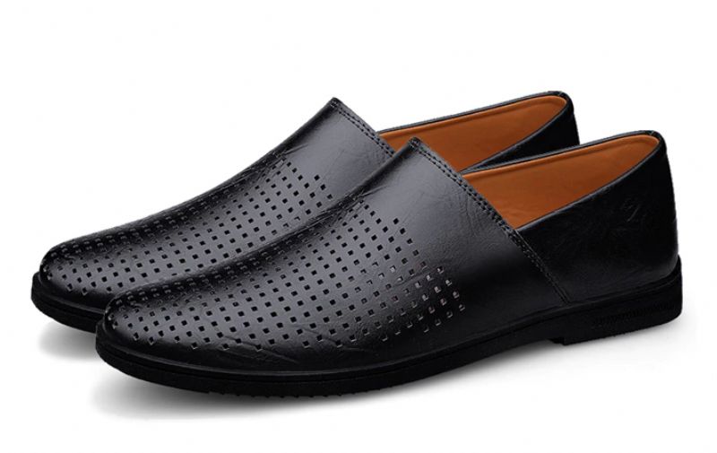 Gustav Męskie Mokasyny Casualowe Buty - Brązowy